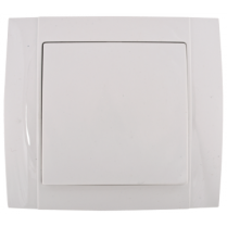 Intrerupator simplu 10A Alb HAKAN